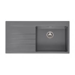 Zlewozmywak Reginox BREDA 10 LEWY GREY SILVERY